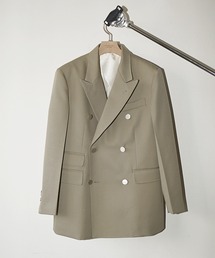 JANESMITH（ジェーンスミス）の「JANESMITH ジェーンスミス / PEAKED LAPEL W BREASTED JACKET ピークトラペルダブルブレストジャケット（テーラードジャケット）」