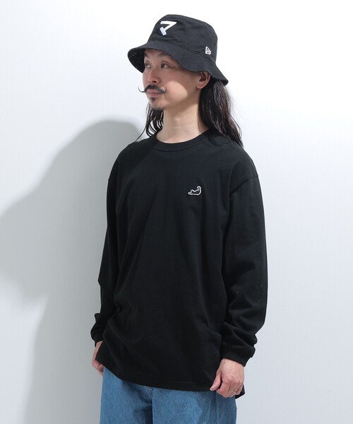 UNISEX〉 'NO CAT, NO LIFE.' ロングTシャツ（Tシャツ/カットソー
