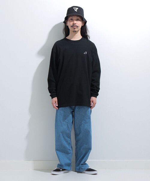 UNISEX〉 'NO CAT, NO LIFE.' ロングTシャツ（Tシャツ/カットソー