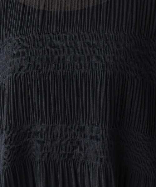 LEPSIM(レプシィム)の「マジョリカプリーツブラウス 890435(シャツ/ブラウス・レディース・ネイビー/マスタード/グレイッシュベージュ・MEDIUM/LARGE)」の21枚目の写真