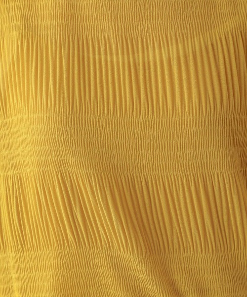 LEPSIM(レプシィム)の「マジョリカプリーツブラウス 890435(シャツ/ブラウス・レディース・ネイビー/マスタード/グレイッシュベージュ・MEDIUM/LARGE)」の7枚目の写真