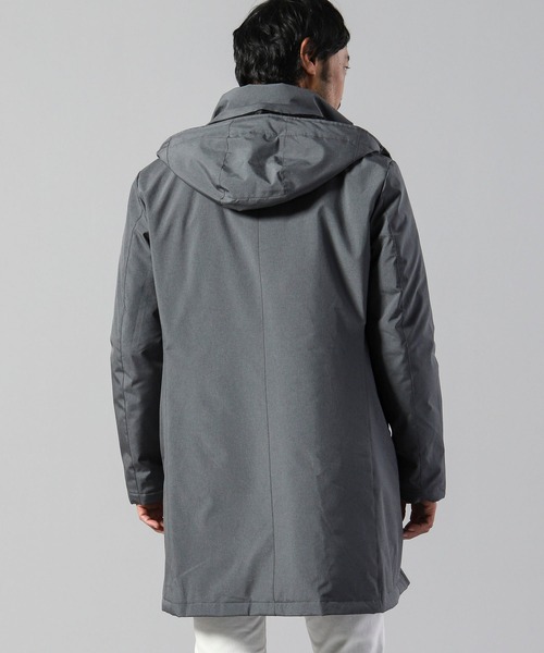 セール フーデットダウンコート ダウンジャケット コート Tete Tete Homme テットオム のファッション