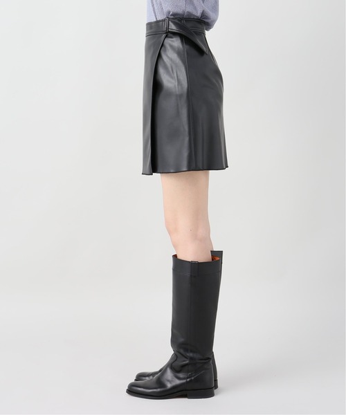 JOINT WORKS（ジョイントワークス）の「J-フェイクレザーミニスカート（スカート・レディース・ブラック/ブラウン・SMALL/MEDIUM）」の5枚目の写真