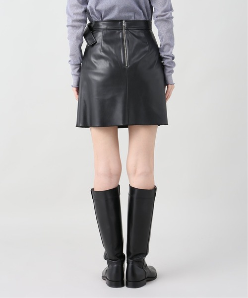 JOINT WORKS（ジョイントワークス）の「J-フェイクレザーミニスカート（スカート・レディース・ブラック/ブラウン・SMALL/MEDIUM）」の3枚目の写真