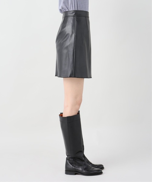 JOINT WORKS（ジョイントワークス）の「J-フェイクレザーミニスカート（スカート・レディース・ブラック/ブラウン・SMALL/MEDIUM）」の7枚目の写真