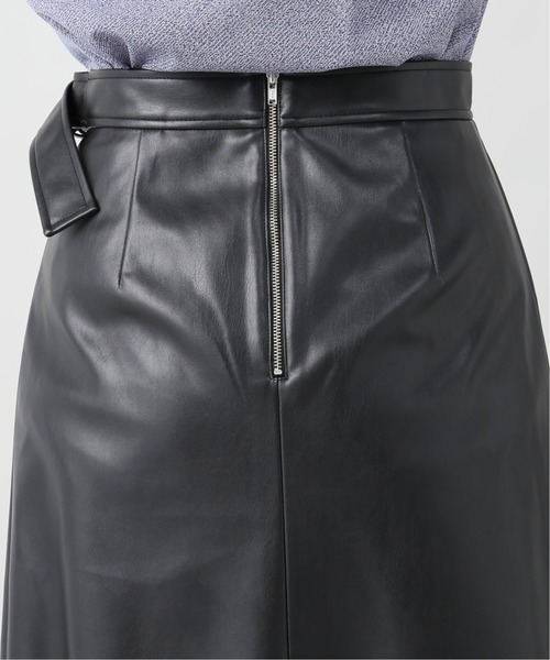 JOINT WORKS（ジョイントワークス）の「J-フェイクレザーミニスカート（スカート・レディース・ブラック/ブラウン・SMALL/MEDIUM）」の10枚目の写真