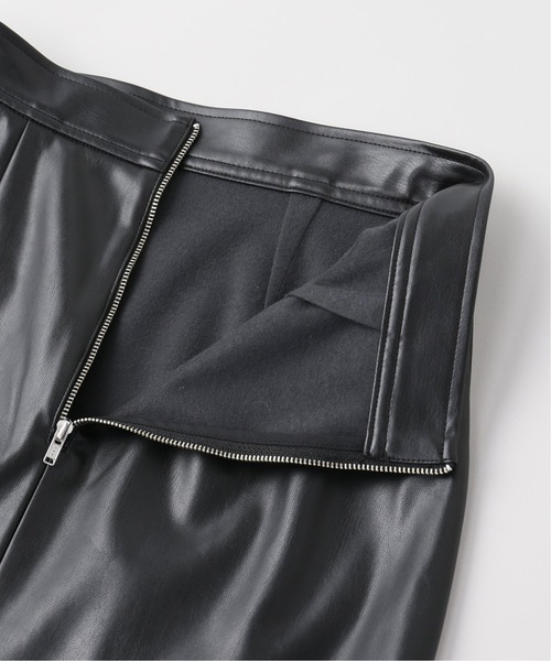 JOINT WORKS（ジョイントワークス）の「J-フェイクレザーミニスカート（スカート・レディース・ブラック/ブラウン・SMALL/MEDIUM）」の6枚目の写真
