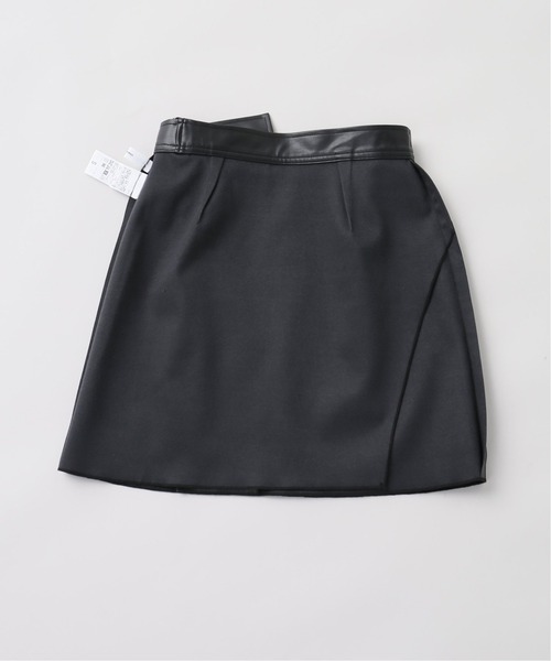 JOINT WORKS（ジョイントワークス）の「J-フェイクレザーミニスカート（スカート・レディース・ブラック/ブラウン・SMALL/MEDIUM）」の4枚目の写真