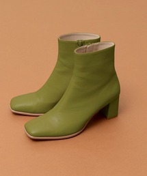Vegan Leather Short Boots/ヴィーガンレザーショートブーツ