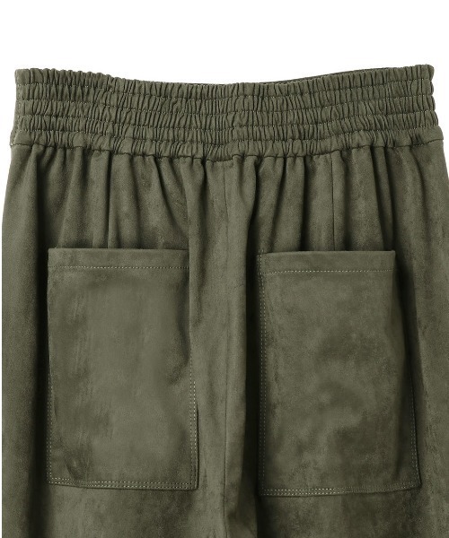 ALEXIA STAM（アリシアスタン）の「Wrap Wide Eco Suede Pants/ラップワイドエコスエードパンツ（その他パンツ・レディース・ベージュ/カーキ/モカ・S/M）」の7枚目の写真