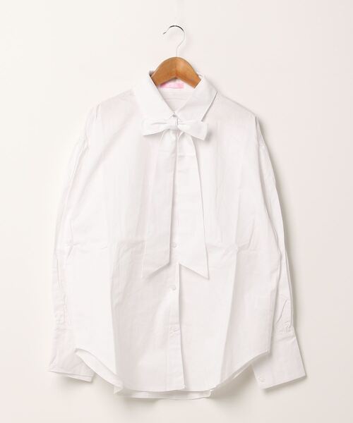 WC（ダブル シー）の「WC/リボン付き長袖シャツ（シャツ/ブラウス・レディース・ホワイト/ブラック/その他1・FREE）」の15枚目の写真