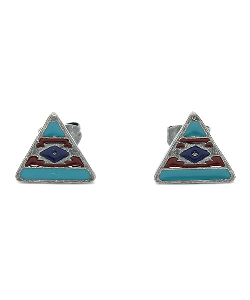 チャイハネ（チャイハネ）の「【チャイハネ】ネイティブ柄キャッチピアス（ピアス（両耳用）・メンズ・その他/その他5/その他6/その他7/その他4・FREE）」の4枚目の写真