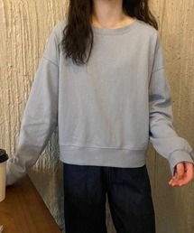 urge：（アージコロン ）の「【URGE：】 ゆったりワイドシルエット　ショート丈　ロングTシャツ（Tシャツ/カットソー）」