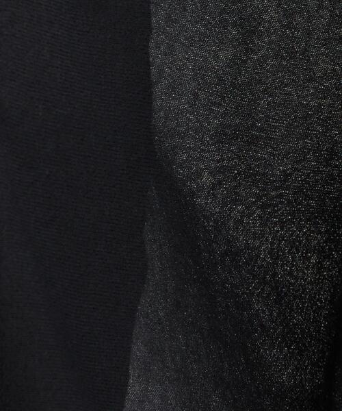 green label relaxing（グリーンレーベルリラクシング）の「[ 手洗い可能 ] FM シアー ドルマン プルオーバー ニット（ニット/セーター・レディース・ブラック/ライム/ナチュラル・FREE）」の17枚目の写真