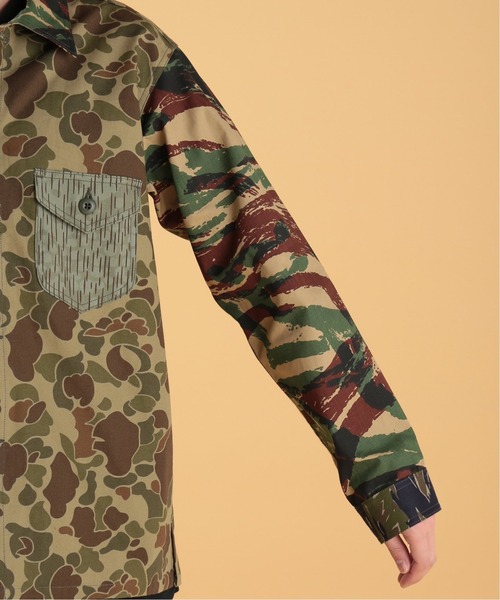 South2 West8 カモフラージュ ミリタリーシャツ South2 West8（サウスツーウェストエイト）の「【South2 West8