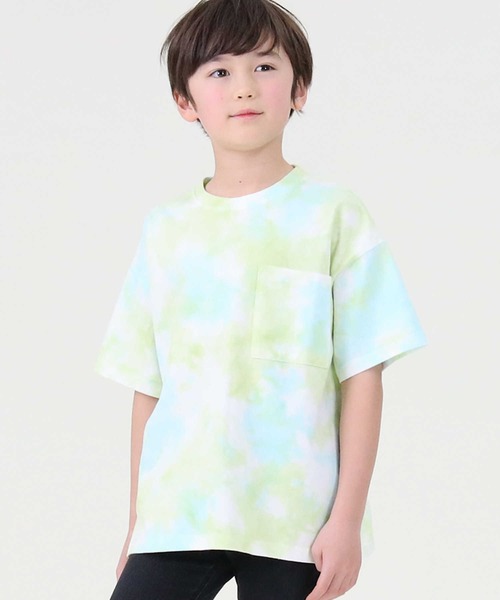 MPS(エムピーエス)の「【MPS】タイダイTシャツ(Tシャツ/カットソー・キッズ・グリーン/ベージュ・105/120/130/140/155)」の9枚目の写真