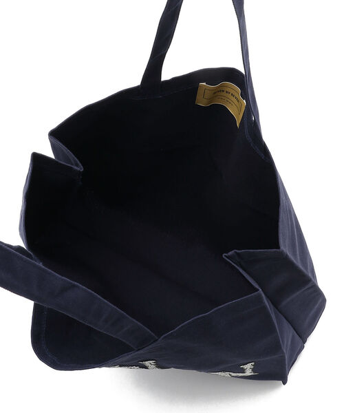 SEVEN BY SEVEN（セブンバイセブン）の「SEVEN BY SEVEN/セブン バイ セブン/@/SOUVENIR TOTE BAG（トートバッグ・メンズ・ブラック/ネイビー/ホワイト/ブラウン・FREE）」の5枚目の写真
