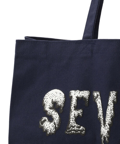 SEVEN BY SEVEN（セブンバイセブン）の「SEVEN BY SEVEN/セブン バイ セブン/@/SOUVENIR TOTE BAG（トートバッグ・メンズ・ブラック/ネイビー/ホワイト/ブラウン・FREE）」の9枚目の写真