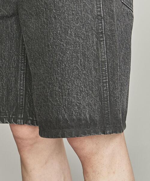 BEAUTY&YOUTH UNITED ARROWS（ビューティーアンドユースユナイテッドアローズ）の「【別注】 ＜FUTURE SERVICE（フューチャーサービス）＞ BLACK DENIM SHORTS/ショーツ（デニムパンツ・メンズ・ブラック・30inch/32inch/34inch）」の9枚目の写真