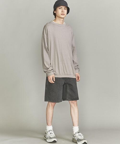BEAUTY&YOUTH UNITED ARROWS（ビューティーアンドユースユナイテッドアローズ）の「【別注】 ＜FUTURE SERVICE（フューチャーサービス）＞ BLACK DENIM SHORTS/ショーツ（デニムパンツ・メンズ・ブラック・30inch/32inch/34inch）」の14枚目の写真