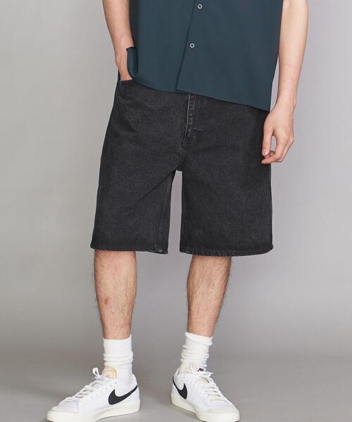 BEAUTY&YOUTH UNITED ARROWS（ビューティーアンドユースユナイテッドアローズ）の「【別注】 ＜FUTURE SERVICE（フューチャーサービス）＞ BLACK DENIM SHORTS/ショーツ（デニムパンツ・メンズ・ブラック・30inch/32inch/34inch）」の21枚目の写真