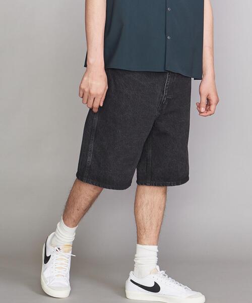 BEAUTY&YOUTH UNITED ARROWS（ビューティーアンドユースユナイテッドアローズ）の「【別注】 ＜FUTURE SERVICE（フューチャーサービス）＞ BLACK DENIM SHORTS/ショーツ（デニムパンツ・メンズ・ブラック・30inch/32inch/34inch）」の17枚目の写真