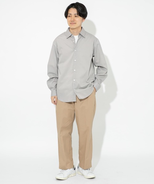 ITEMS URBANRESEARCH（アイテムズ アーバンリサーチ）の「レギュラーカラーシャツ（シャツ/ブラウス・メンズ・ホワイト/ベージュ/ライトグレー/ブルー・LARGE/MEDIUM/X-LARGE/SMALL）」の15枚目の写真