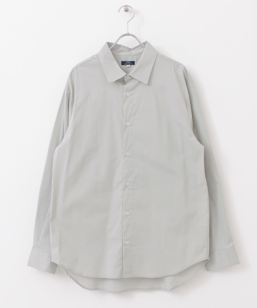 ITEMS URBANRESEARCH（アイテムズ アーバンリサーチ）の「レギュラーカラーシャツ（シャツ/ブラウス・メンズ・ホワイト/ベージュ/ライトグレー/ブルー・LARGE/MEDIUM/X-LARGE/SMALL）」の11枚目の写真