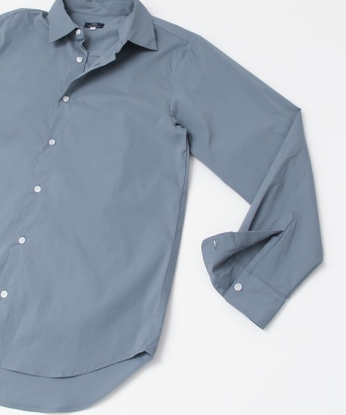 ITEMS URBANRESEARCH（アイテムズ アーバンリサーチ）の「レギュラーカラーシャツ（シャツ/ブラウス・メンズ・ホワイト/ベージュ/ライトグレー/ブルー・LARGE/MEDIUM/X-LARGE/SMALL）」の18枚目の写真