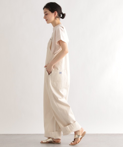 LE FOYER（ルフォワイエ）の「【LEE】ZIPサロペット（サロペット/オーバーオール・レディース・ブラウン/アイボリー・38）」の19枚目の写真