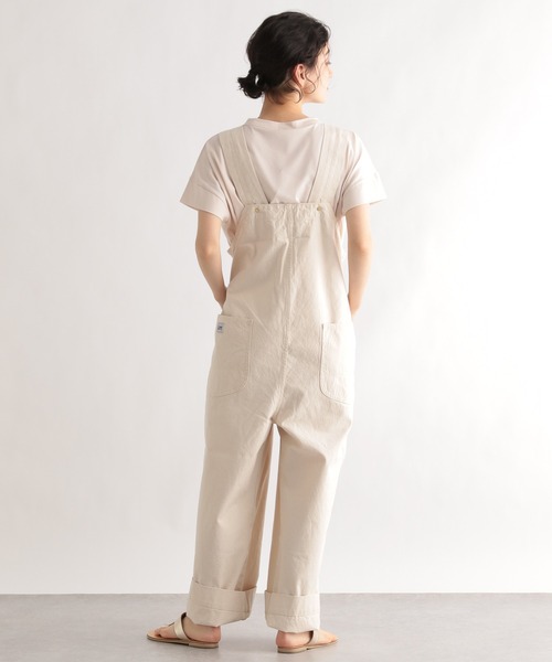 LE FOYER（ルフォワイエ）の「【LEE】ZIPサロペット（サロペット/オーバーオール・レディース・ブラウン/アイボリー・38）」の18枚目の写真