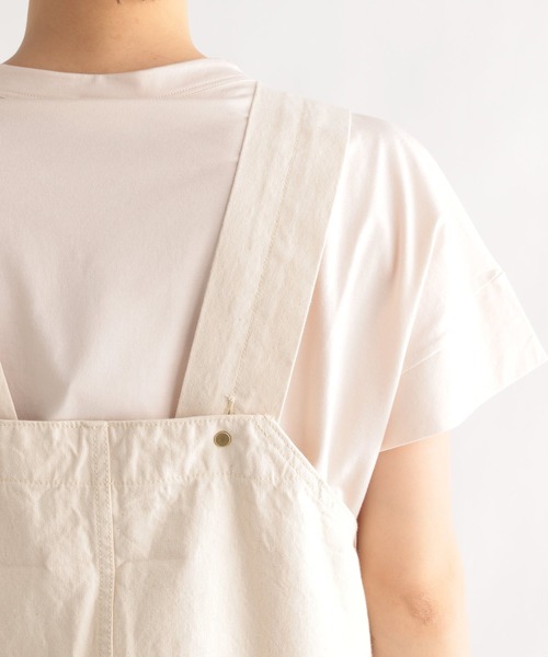 LE FOYER（ルフォワイエ）の「【LEE】ZIPサロペット（サロペット/オーバーオール・レディース・ブラウン/アイボリー・38）」の14枚目の写真