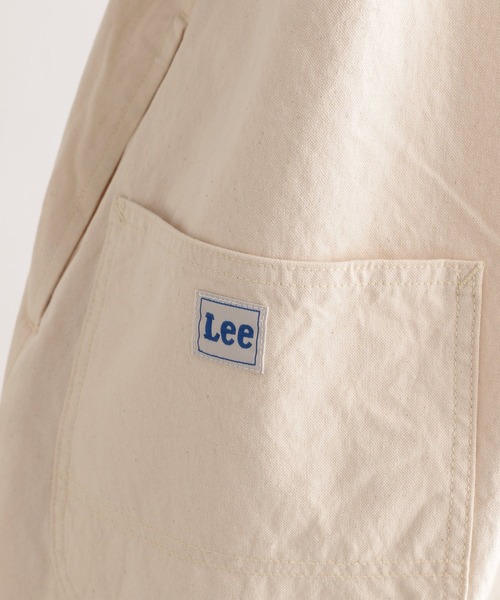 LE FOYER（ルフォワイエ）の「【LEE】ZIPサロペット（サロペット/オーバーオール・レディース・ブラウン/アイボリー・38）」の7枚目の写真