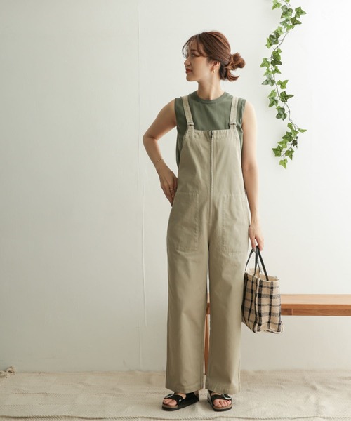 URBAN RESEARCH DOORS（アーバンリサーチドアーズ）の「ハイツイストコットンノースリーブニット（ニット/セーター・レディース・ブラック/ベージュ/ブルー/グリーン系その他・ONE）」の22枚目の写真