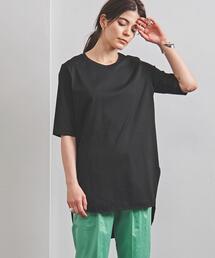 ATON | 一部別注＜ATON（エイトン）＞SUVIN ラウンドヘム Tシャツ(Tシャツ/カットソー)