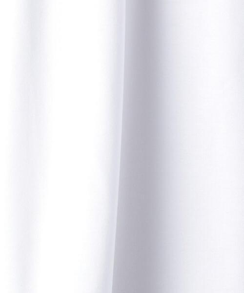 ATON(エイトン)の「一部別注<ATON(エイトン)>SUVIN ラウンドヘム Tシャツ◆(Tシャツ/カットソー・レディース・ブラウン/ブラック/ホワイト・2)」の7枚目の写真