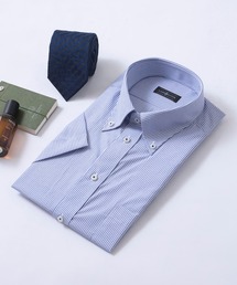 【ARVENSIS THE CLASSIC/LADE ASTON】クールビズ 半袖シャツ 形態安定/防シワ