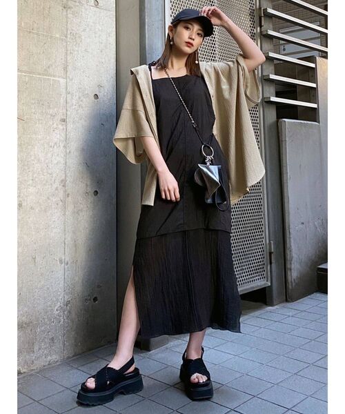 EMODA（エモダ）の「シャーリングラフシャツ（シャツ/ブラウス・レディース・ブラック/ブルー/ベージュ/その他・FREE）」の12枚目の写真