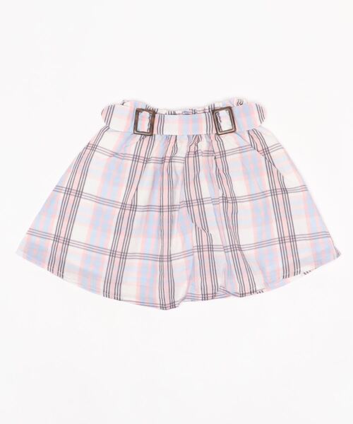 Daddy Oh Daddy(ダディーオーダディー)の「チェックスカート(スカート・キッズ・ピンク/ブルー/パープル・130/90/100/140/110/120/80/150)」の3枚目の写真