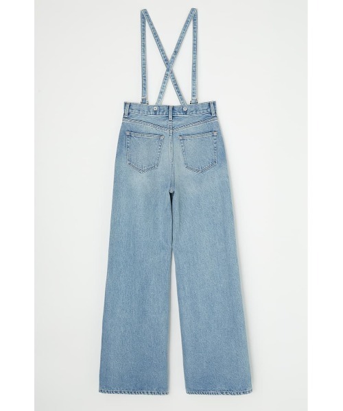 MOUSSY（マウジー）の「SUSPENDER WIDE FLARE DENIM（デニム