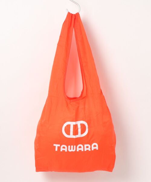 TAWARA(タワラ)の「ナイロンTAWARAエコバック M(エコバッグ/サブバッグ・レディース・ブルー/ブルーグリーン/ネイビー/ピンク/イエロー/オレンジ/グリーン/ホワイト・M)」の8枚目の写真