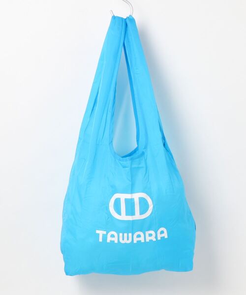 TAWARA(タワラ)の「ナイロンTAWARAエコバック M(エコバッグ/サブバッグ・レディース・ブルー/ブルーグリーン/ネイビー/ピンク/イエロー/オレンジ/グリーン/ホワイト・M)」の6枚目の写真