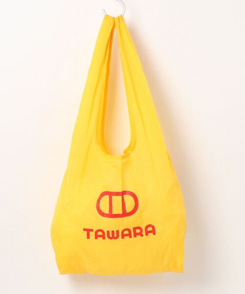 TAWARA(タワラ)の「ナイロンTAWARAエコバック M(エコバッグ/サブバッグ・レディース・ブルー/ブルーグリーン/ネイビー/ピンク/イエロー/オレンジ/グリーン/ホワイト・M)」の7枚目の写真