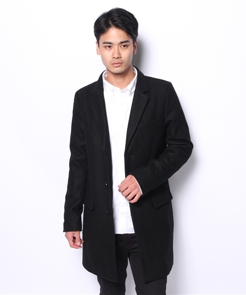 VENCEEXCHANGE（ヴァンスエクスチェンジ）の「チェスターコート（チェスターコート・メンズ・ブラック/ロイヤルブルー/キャメル・MEDIUM/LARGE）」の7枚目の写真