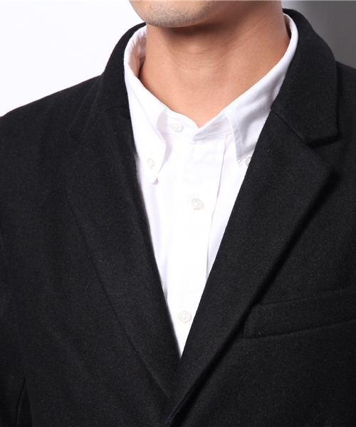 VENCEEXCHANGE（ヴァンスエクスチェンジ）の「チェスターコート（チェスターコート・メンズ・ブラック/ロイヤルブルー/キャメル・MEDIUM/LARGE）」の8枚目の写真