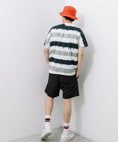 FRUIT OF THE LOOM(フルーツオブザルーム)の「BORDER DYE Tシャツ / ユニセックス / ボーダー / タイダイ(Tシャツ/カットソー・レディース・ブラック/ブラウン/オレンジ・S/M/L/XL)」の17枚目の写真