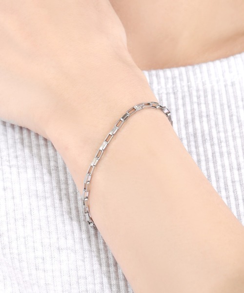blackdia ocean（ブラックダイヤオーシャン）の「blackdia ocean デザインチェーンブレスレット（ブレスレット・レディース・シルバー系その他5/シルバー系その他4/シルバー系その他3/ゴールド系その他6/ゴールド系その他2/シルバー系その他6/ゴールド系その他/ゴールド系その他4/シルバー系その他2/ゴールド系その他5/シルバー系その他/ゴールド系その他3・FREE）」の5枚目の写真