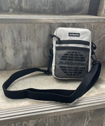 MARK GONZALES/マークゴンザレス　ナイロンリップ プリントメッシュポケット ミニショルダーバッグ
