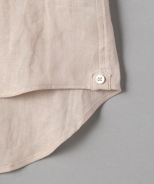 BEAUTY&YOUTH UNITED ARROWS(ビューティーアンドユースユナイテッドアローズ)の「BY 麻2WAYレギュラーカラーシャツ -ウォッシャブル-(シャツ/ブラウス・レディース・ブラック/ベージュ/ターコイズブルー・FREE)」の18枚目の写真