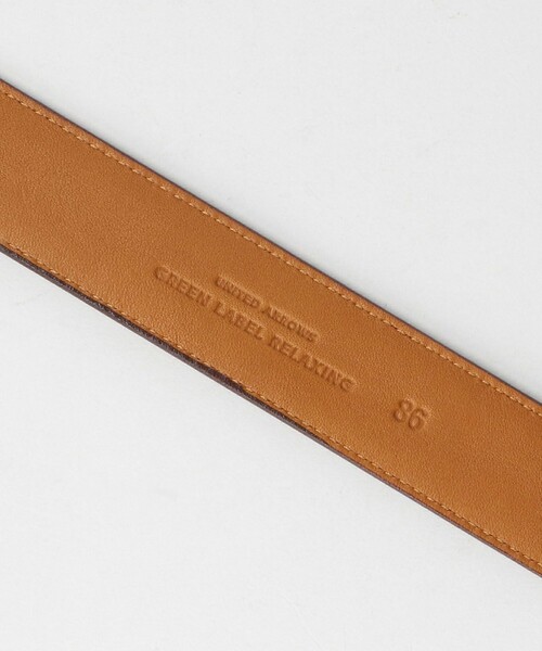 green label relaxing(グリーンレーベルリラクシング)の「アドバン 30mm V2 ドレスベルト(ベルト・メンズ・ブラック/モカ/ダークブラウン・34inch/30inch/36inch/32inch/38inch)」の7枚目の写真